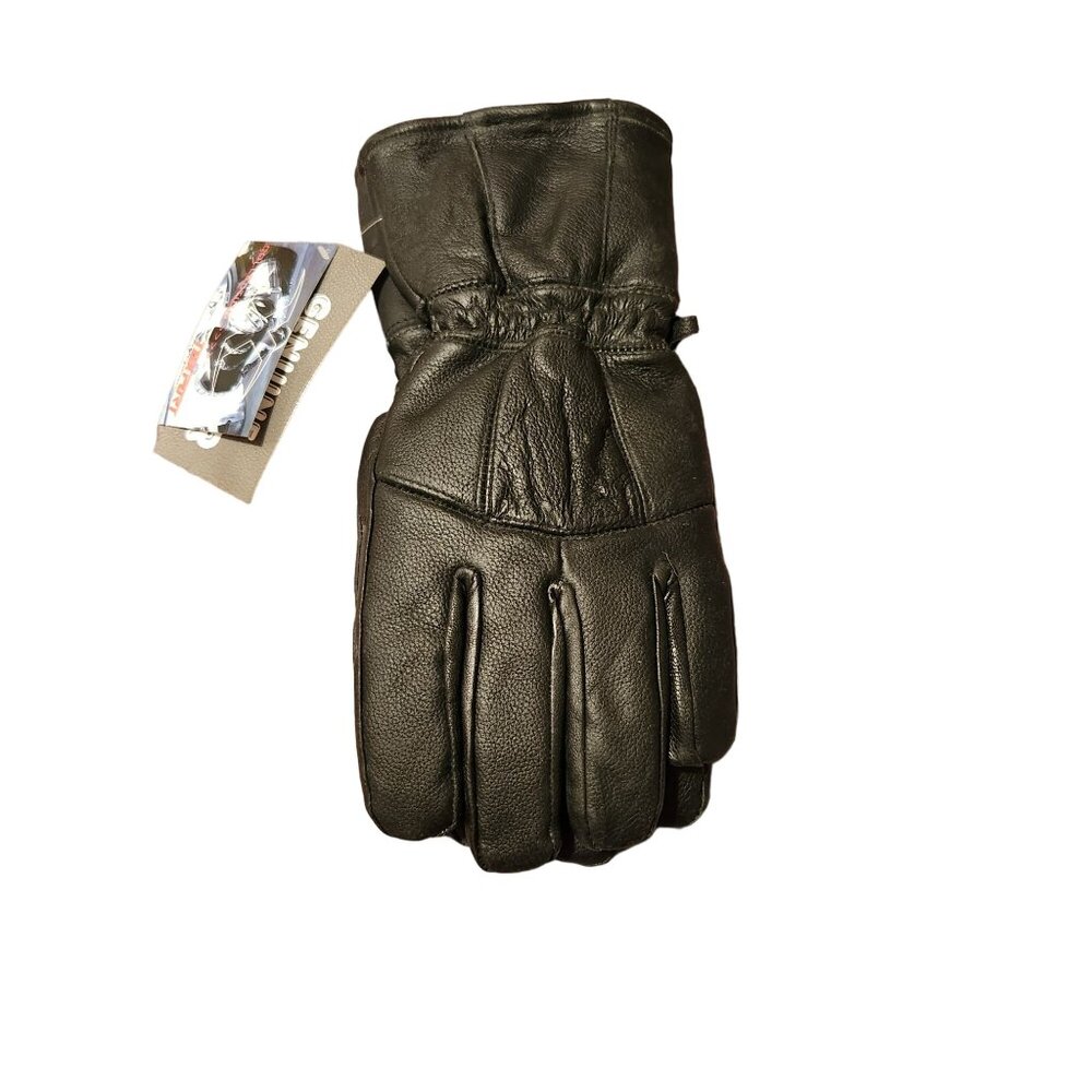 Genuine Leather Texport Motorcyle Winter Gloves For Men Size Large